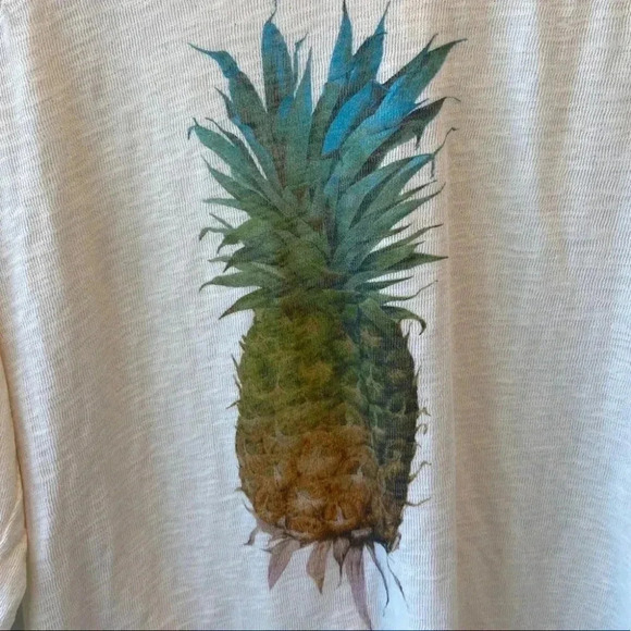 Wildfox Pineapple Long Sleeve in Chapstick - Picture 4 of 11